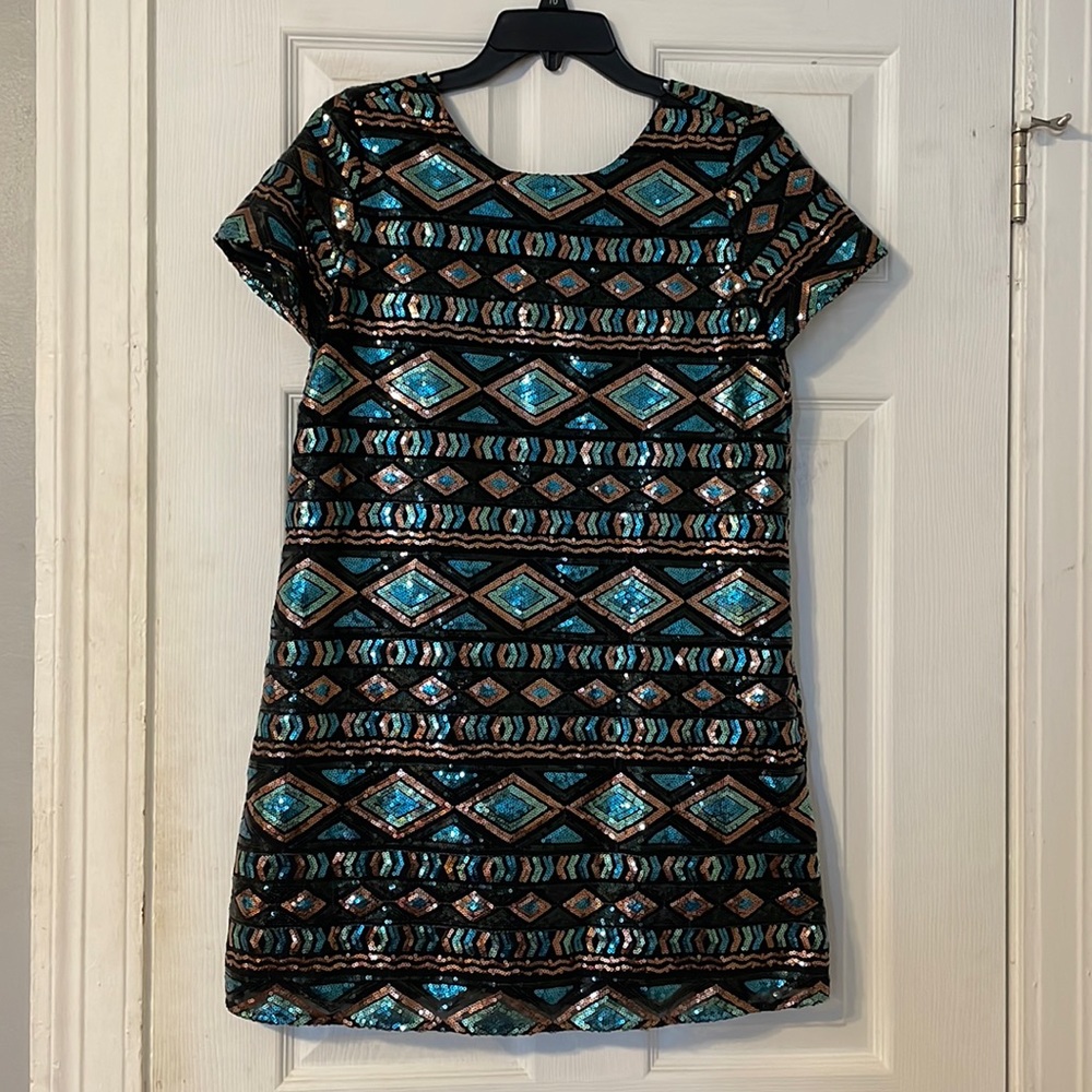 Show me your mumu sequin dress with low back